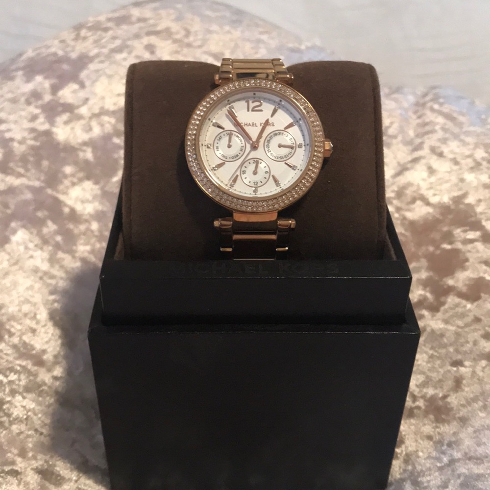 Michael Kors Rose Gold Watch